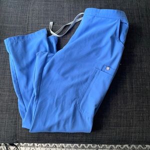 Figs Scrub Pants Ceil Blue